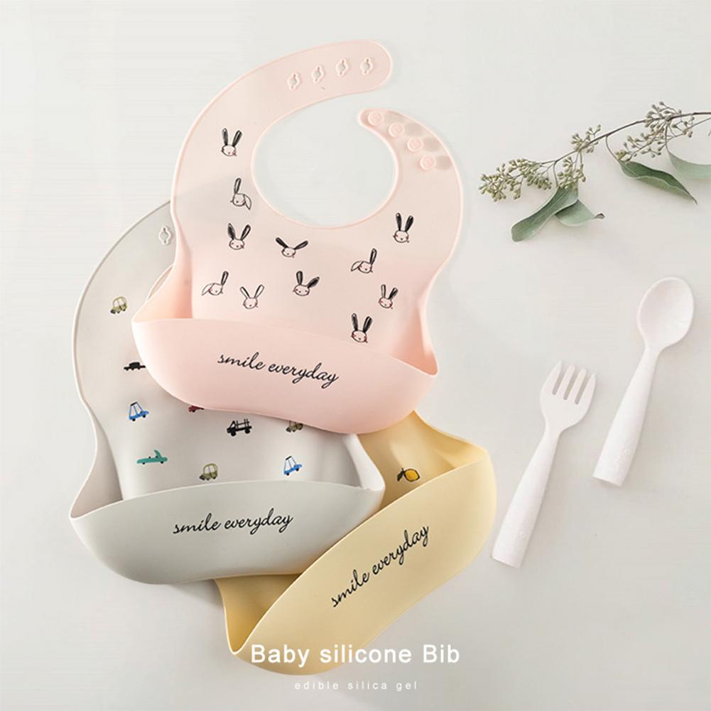 Cute Silicone Bibs - Baby Nurish 